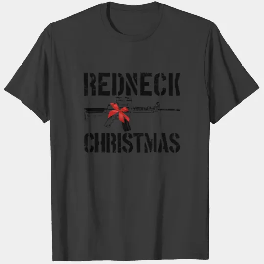 Redneck Christmas AR-15 Gun Lover Gift Christmas T-shirt