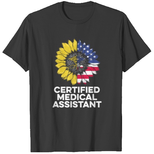CMA Certified Medical Assistant Plans Assisting T-shirt