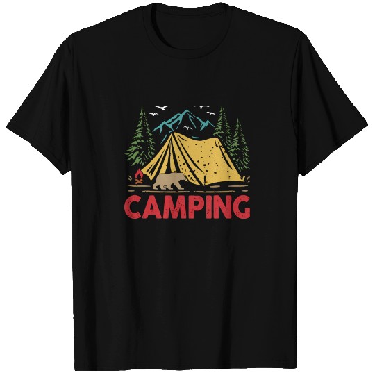 Tent Camping Funny Camping T-shirt