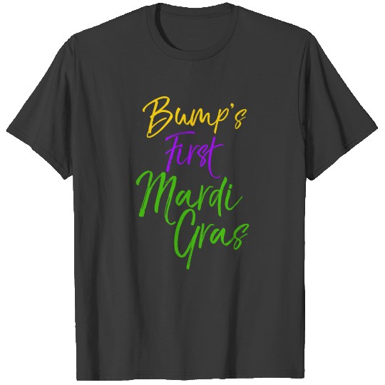 Discover Bump s First Mardi Gras Pregnancy T-shirt