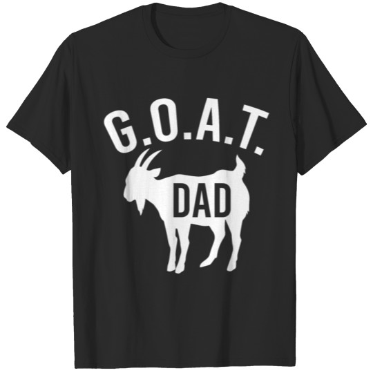 Discover Goat Dad Baby Matching Fathers Day T-shirt
