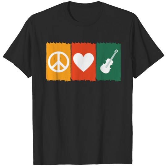 Discover Peace Love Cello - cello player gift T-shirt