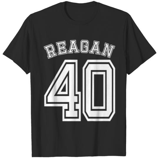Discover Ronald Reagan 40 40Th President Of America Usa T-shirt