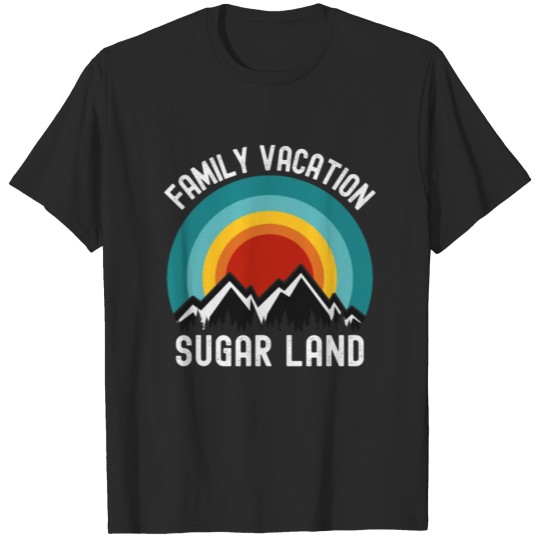 Discover Sugar Land Family Vacation Matching Outfit T-shirt