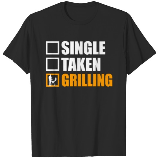 Discover Grilling Is My Girlfriend T-shirt