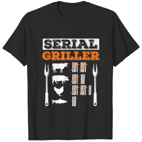 Discover Serial Griller BBQ Smoker T-shirt