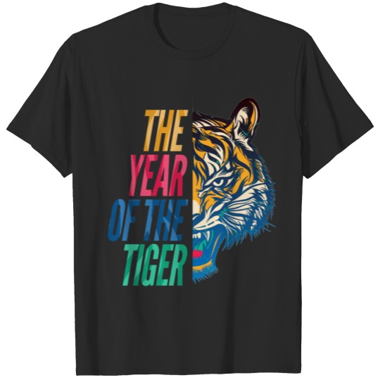 Discover Year of the tiger tribute T-shirt