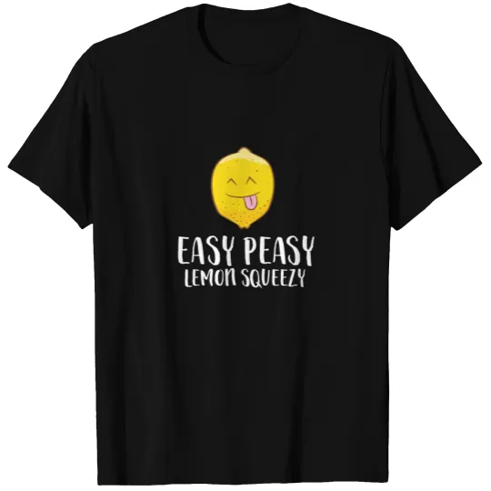 Lemonade Summer Lemons Easy Peasy Lemon Squeezy T-shirt