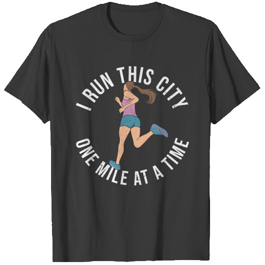 Runner Run Marathon 10KM Running T-shirt