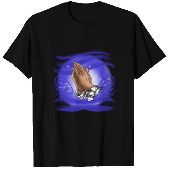 In Loving Memory of-praying hands T-shirt
