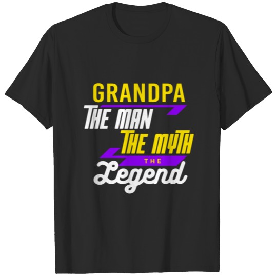 Discover The Man The Myth The Legend Grandpa T-shirt