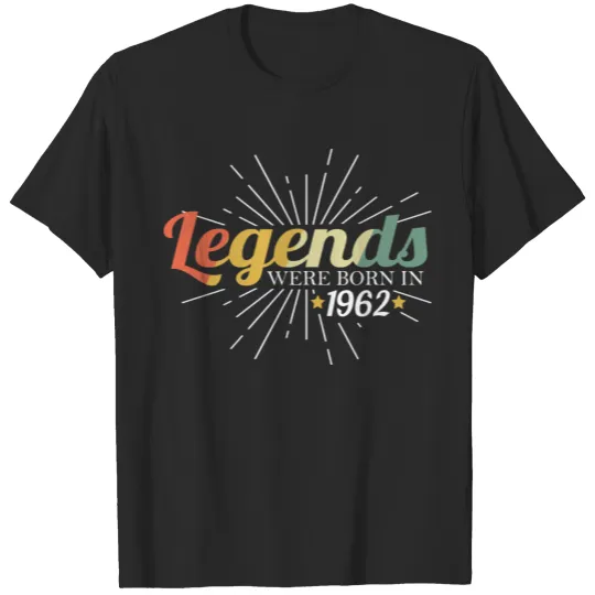 60th birthday gifts men women born 1962 sayings T-shirt