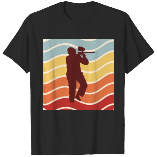 Discover Retro Vintage Airsoft Player T-shirt