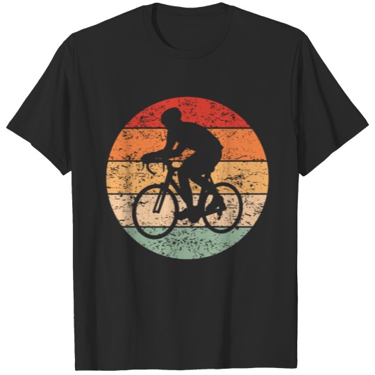 Discover Cycling Cyclist Racing Bike Sport Retro Gift T-shirt