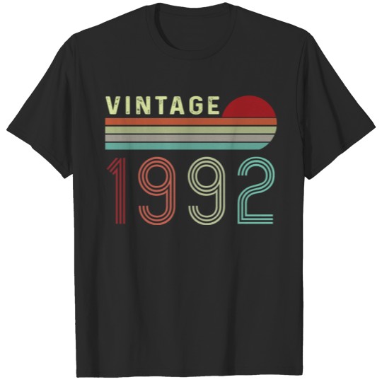 Discover Vintage 1992, Birthday Gift T-shirt