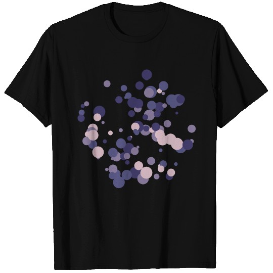 abstract circles pattern T-shirt