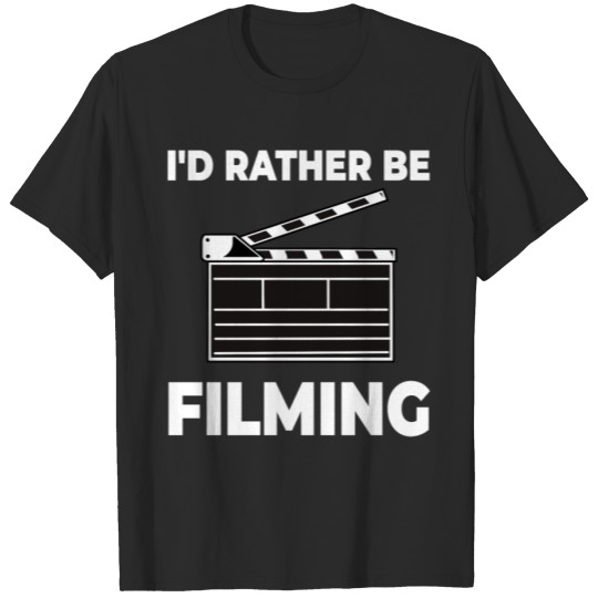 Discover Film Director Filmmaker Filming Camera Filmmaking T-shirt