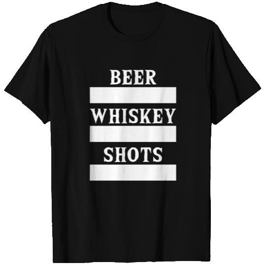 Beer Whiskey Shots Tally Sheet, St Patricks Day T-shirt