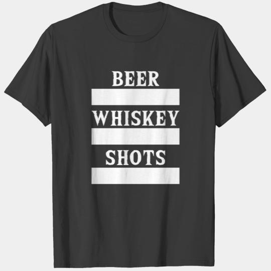 Beer Whiskey Shots Tally Sheet, St Patricks Day T-shirt