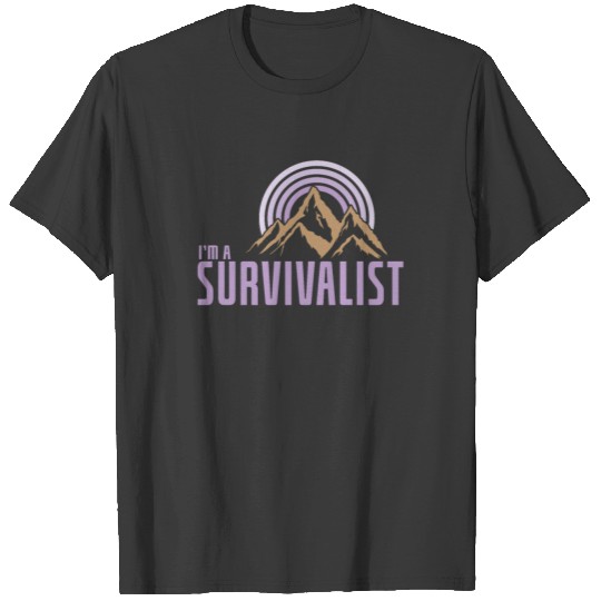 I'm a Survivalist Wilderness Campfire T-shirt