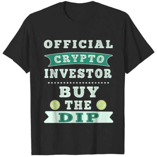 Discover Bitcoin Crypto Father Dad Trader Crypto T-shirt