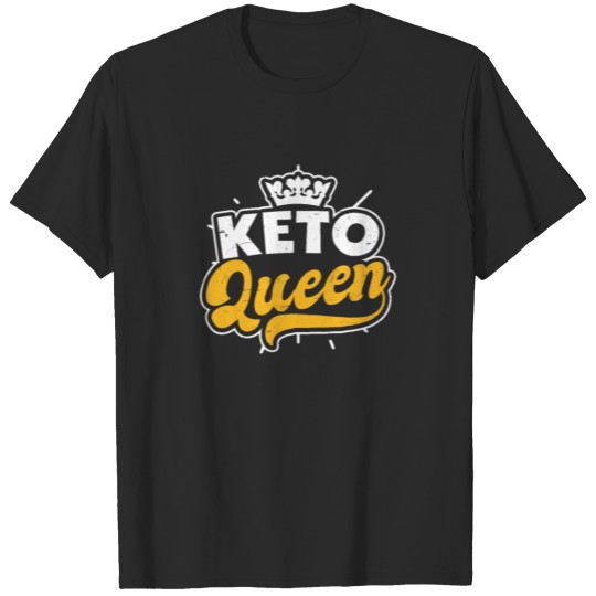 Discover Ketogenic Diet Keto Queen T-shirt