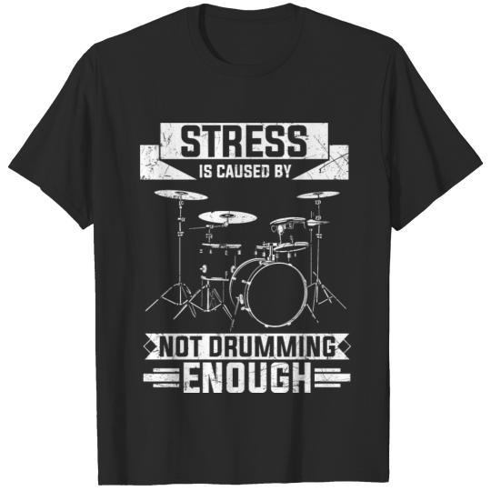 Drummer Gifts | Drumming Drums Rock Band Drummer T-shirt
