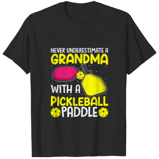 Discover Funny Grandma Pickleball Player T-shirt
