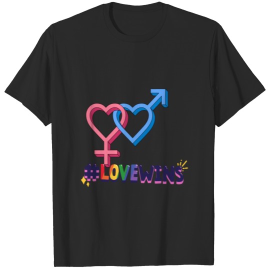 Discover love win T-shirt