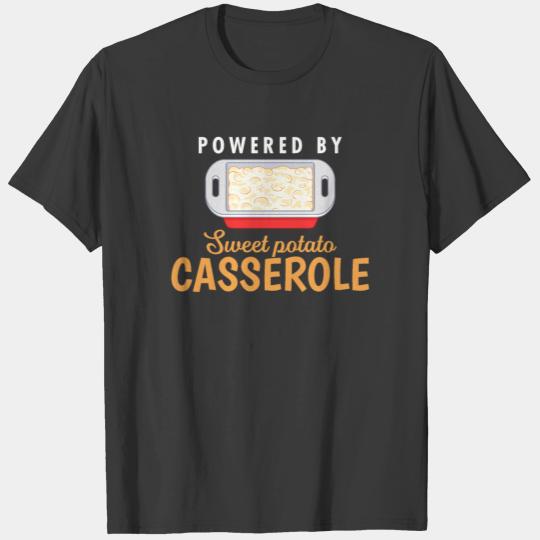 Powered By Sweet Potato Casserole Thanksgiving T-shirt