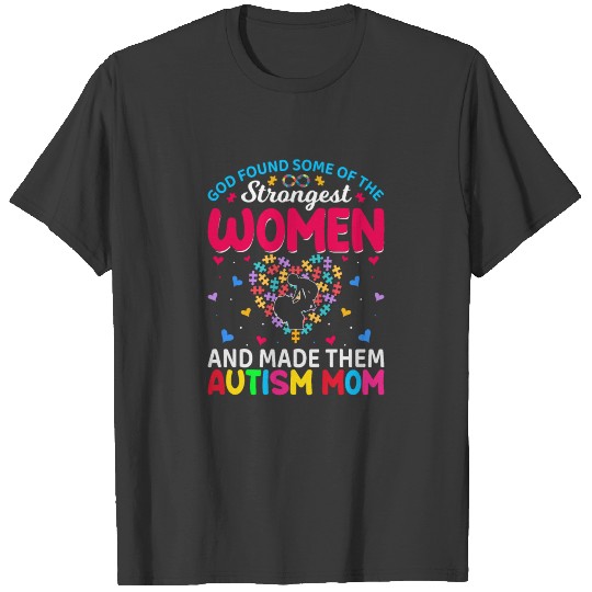 Autism Mom - Autism Awareness Warriors Mama Lover T-shirt