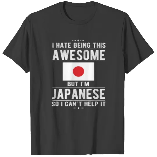 Proud Japanese Flag Japan Heritage Japanese Roots T-shirt