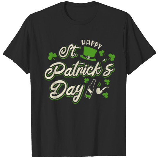 Discover Happy St Patricks Day Leprechaun Party gift Paddy T-shirt