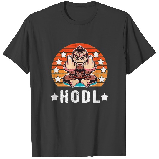 Discover Monkey GME share stock market bull gift T-shirt