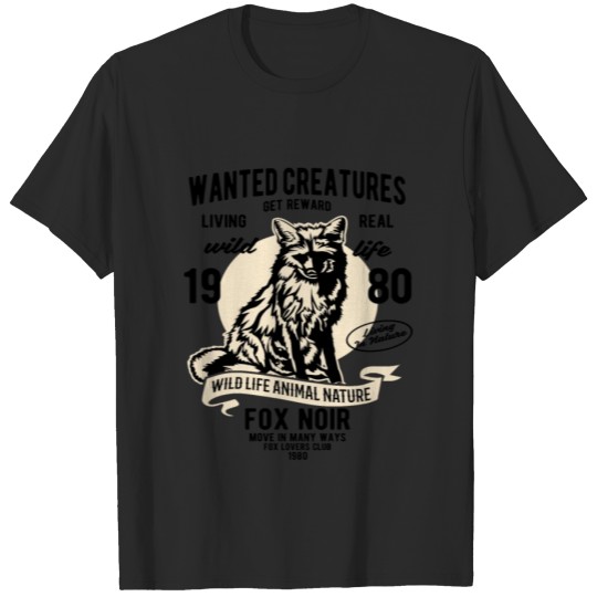 Discover Wildlife Animal Nature Mountain Wilderness Vintage T-shirt