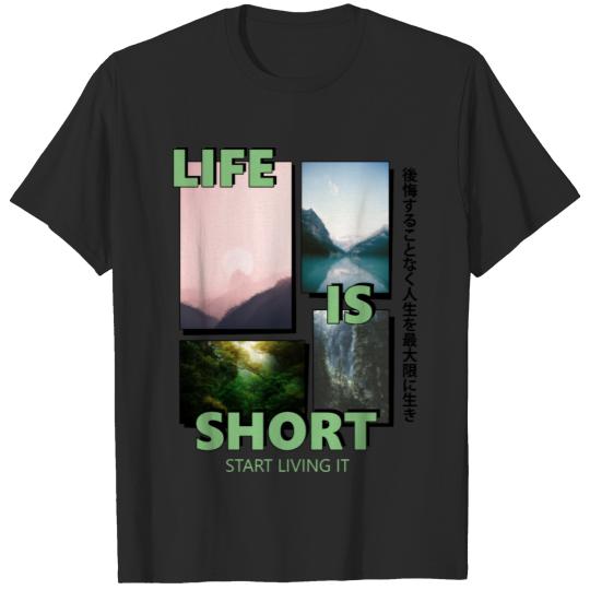 Discover LIFE IS SHORT T-shirt