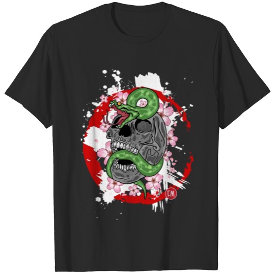 Discover snake skull T-shirt