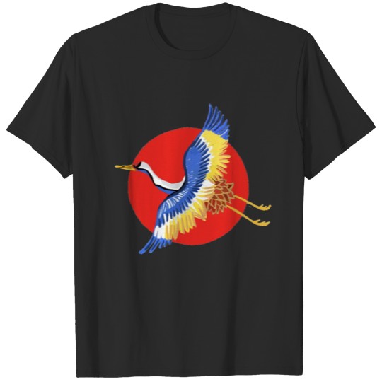 Discover Flying Crane T-shirt