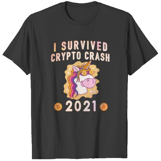 Bitcoin Crypto Crash Trader Crypto T-shirt