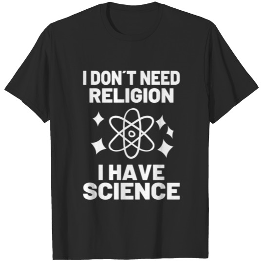 Discover ATHEIST ATHEISM FUNNY ANTI RELIGION T-shirt