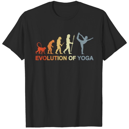 Discover Vintage Yoga Evolution T-shirt