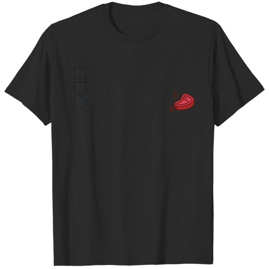 Discover In love with meat T-shirt