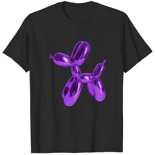 Discover bubble dog purple T-shirt