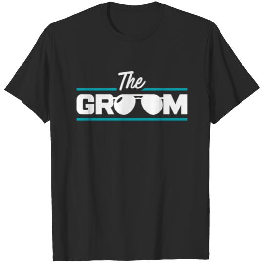 Discover Mens The Groom Bachelor Party Stag Groomsmen T-shirt