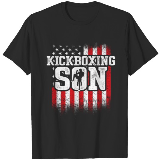 Discover Mens Kickboxing Plan Kick Boxing Workout design T-shirt