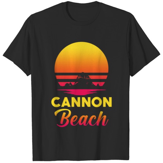 Discover Cannon Beach Retro Souvenir T-shirt