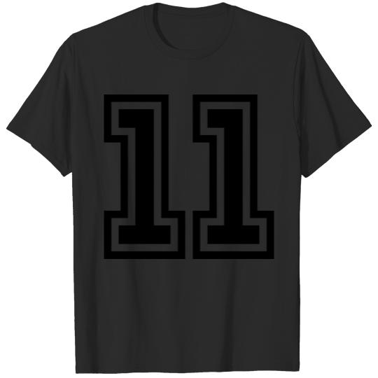 Discover 11 Number symbol T-shirt