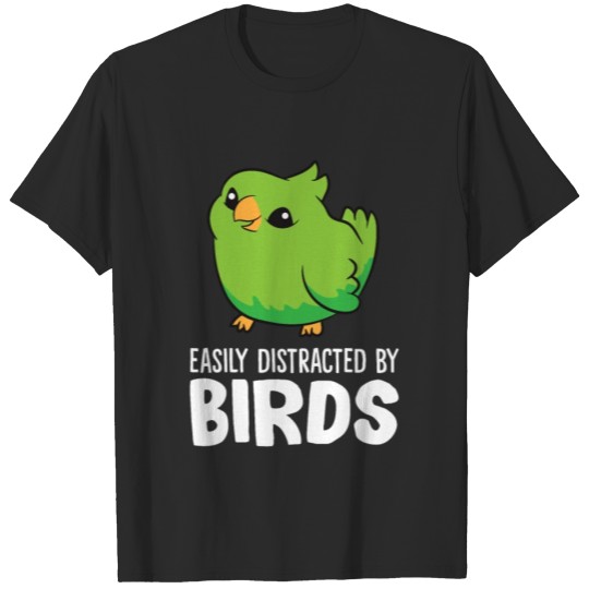Discover Bird Watcher Easily Distracted By Birds T-shirt