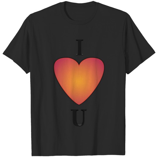 Discover Valentines Day: I Love You T-shirt
