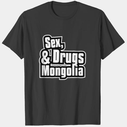 Funny Mongolia Gift Idea T-shirt